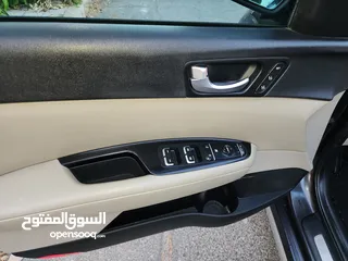  27 كيا اوبتما 2018 هايبرد اعلى اضافات جميع الضافات بلوراما جلد بحالة الشركة