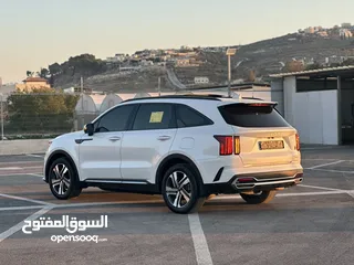  10 كايا سورينتو 2023 فل الفل  فتحة سقف بانوراما  4x4 ///240Hp بنزين + كهرباء  ( Haybrid) 1600cc
