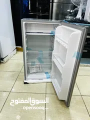  5 ثلاجة سامكس مني بار مكتبي وستيل بسعر 79 دينار مع هدية