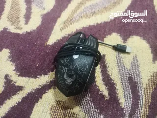  7 معو ماوس كيبورد شاحن