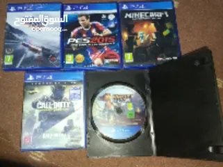  2 500GB PS4 FAT V2 مستعملة شغالة ٪100