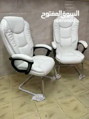  6 بدور على كراسي لشركتك كرسي جلد ثابت انتظار