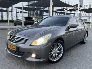  2 للبيع انفنتي G25 2013 خليجي وكالة عمان ممشى بسيط