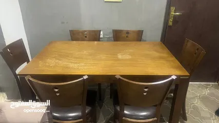  3 Malaysian Wooden strong dinning table