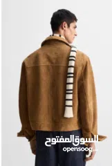  3 100% original leather jacket - ZARA - new size s