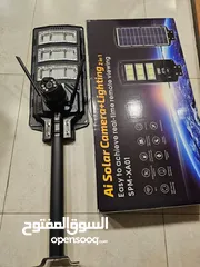  1 كاميرا شريحة 4Gمع كشاف طاقة شمسية