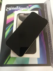  4 iphone 15 pro 256 GB بطاريه 99%  وارد شرق اوسط ( كفاله مطووله)