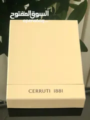  3 (محفظة جلدية + قلم حبر) الفخامة والذوق الرفيع من CERRUTI 1881 الأصلي