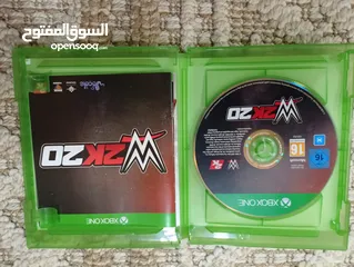  4 اقراص XBOX one  ،GTAوFIFAو2K20