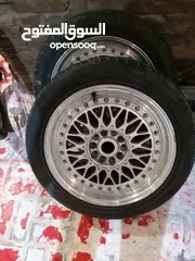  2 BBS R17 rims&tires for sale