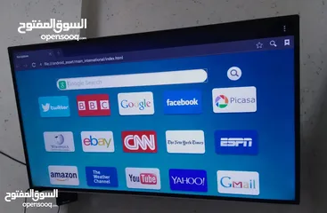  1 شاشة تلفزيون32 بوصة+ كمبيوتر كامل مع شاشة وكيبورد وماوس واسلاك بـــ 250 شيكل