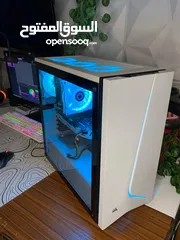  6 كمبيوتر ألعاب مكتبي – i5 / كرت GTX1060 6GB / رام 16GB / تخزين SSD+HDD / كيس CORSAIR RGB