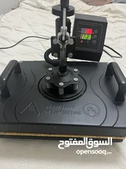  4 للبيع مكبس حراري مع جميع ملحقاته