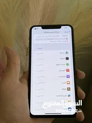  5 ايفون 11 برو ماكس بحالة الوكاله ولا نقرة  ذاكرة 256 جيجا
