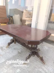 2 طاولة سفرة خشب لاتيه