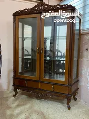  4 سفره 8 كراسي مع فضيه دمياط مصري