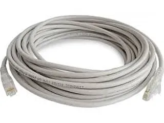  8 CABLE E.NET CAT6a patch cord gray 10M  كوابل انترنت 10M