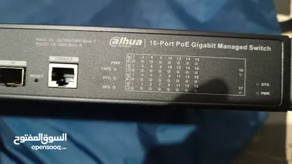  1 PFS4218-16GT-190  Switch administrable PoE Gigabit à 16 ports
