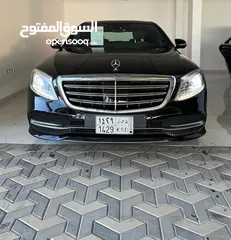  1 مرسيدس 2018 S450 عداد 135ألف خليجي