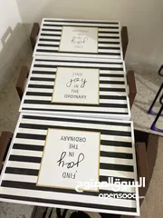  4 طاولات  ضيافة سيرفيس خشب لغرفة الجلوس لتوفير المساحة