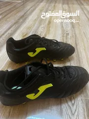  2 حذاء كرة قدم (جوتي) جلد كنغر للبيع أو للبدل جديد  ولم يستخدم
