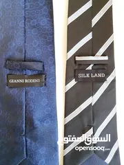  4 مجموعة من ربطات العنق الرجالي (كرافة)  ماركات -صنع يد  hand made-Men's necktie