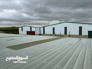  1 مصنع فحم اراجيل  مساحة 10 دونم للبيع  صناعات متوسطة  مادبا