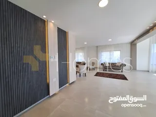  7 روف طابقي مفروش مع ترس للايجار في عبدون بمساحة بناء 280م