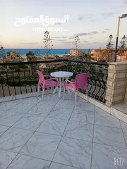  2 ايجارات في الساحل الشمالي قرية اللوتس شاليه صف ثاني بحر
