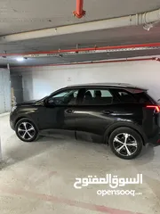  3 جيب بيجو 3008 لون اسود ( بيع بسبب السفر)