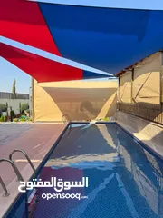  2 مزرعة وشاليه جنة النعيم طريق المطار للايجار اليومي