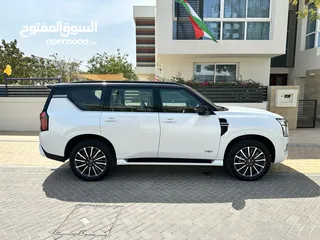  2 Nissan Patrol 2025 zero Km Platinum