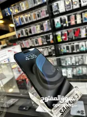  1 iPhone 15 Pro Max 256GB بطارية 99% وارد امريكي  Esim مش مشفر طبعا الجهاز مكفول
