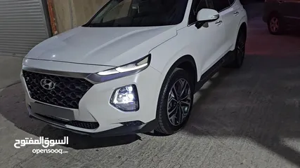  7 هونداي سنتافيه 2020 ترخيص 19 للبيع. 7 ركاب اصل .عداد قليل