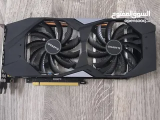  1 للبيع كرت 1660TI gigabyte  الكرت نظيف واستخدام قيمنق ( الكرت مو مبطل)