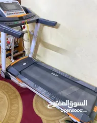  1 جهاز المشي ماركة Dy sports مع هزاز و اثقال