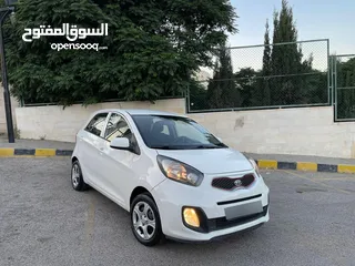  10 كيا بيكانتو 2015 بحالة الوكالة فحص كامل جير عادي  3 جيد 1 دقه على الراس