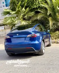  20 ‏Tesla Model ((( Y ))LONG RANGE 2022  Dual Motor  بسعر مغرري فحص كامل فل اضافات