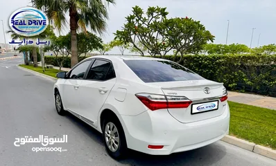  9 Toyota Corolla XLI 2019