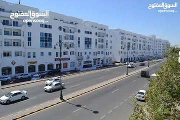  9 Furnished 1BHK For Rent in Qurm - شقة مفروشة غرفه وصالة للايجار في القرم