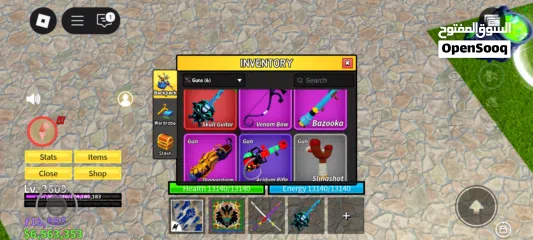  13 حساب روبلوكس ماب بلوكس فروت (Blox fruits)