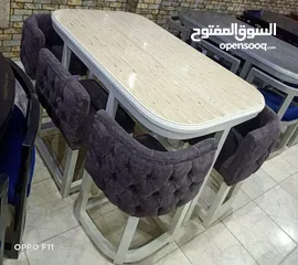  7 سفرة متداخلة خشب زان احمر Furniture oh