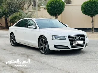 1 Audi A8L 2014 Full Option 50TFSI Quattro Sale or Exchange also Panorama Roof