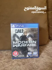  1 سيدي call of duty modern1 بلاستيشن 4