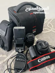  2 إعلان بيع كاميرا كانون 70D مستخدمة إستخدام مبسيط جدا