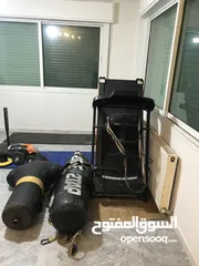  5 مجسم ملاكمة سيلكون مواصفات دوليه + كيس ملاكمة جلد ثقيل 180 سم +عجل شد عضلات المعدة والصدر