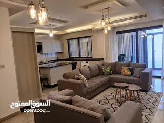 4 شقة مفروشة فاخره للايجار - أرضي -3 نوم - ام السماق