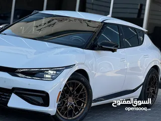  11 فحص كامل جمرك اليوم ترخيص وتأمين سنه كاملهKia EV6 Gt line 2022