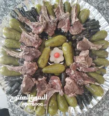  4 خروف مشوي او محشي او محشي ورق عنب دوالي