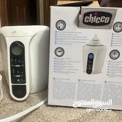  4 جهاز تسخين الرضاعة للبيبي ديجيتال Chicco bottle    السعر 20 دينار warmer